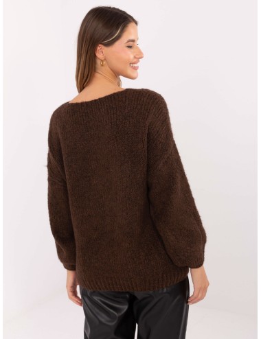 Sweter-MI-SW-0919.18-bordowy