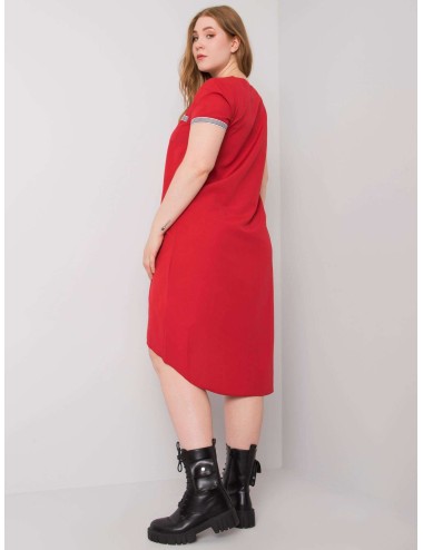 Sukienka bawełniana plus size