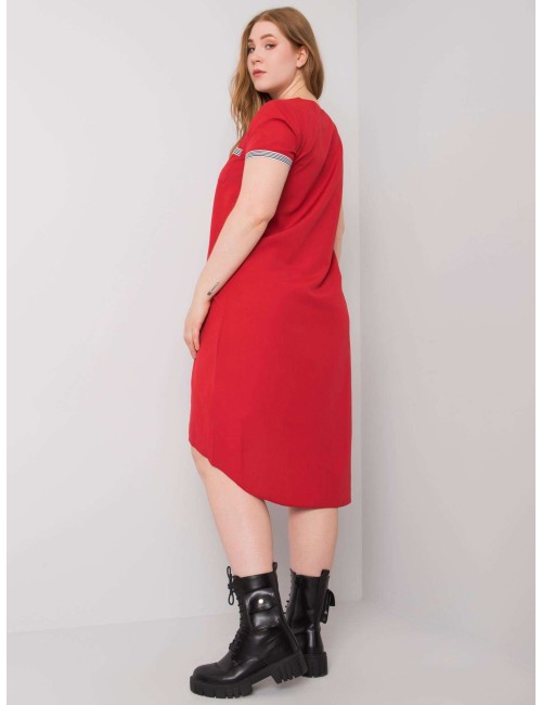 Sukienka bawełniana plus size