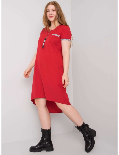 Sukienka bawełniana plus size