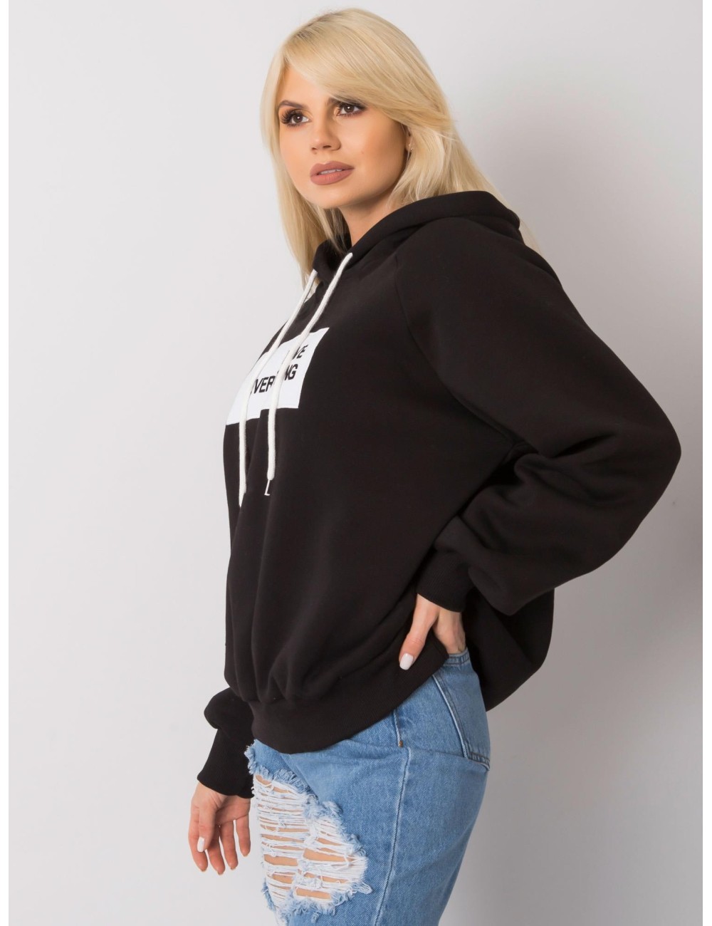 Ocieplana bluza z kapturem