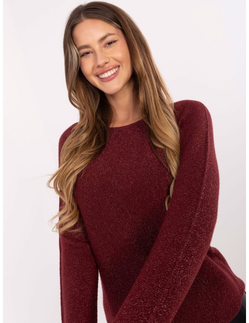 Sweter-IT-SW-0110.84-ciemny bezowy