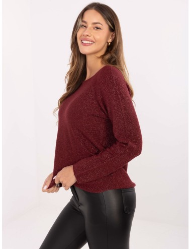 Sweter-IT-SW-0110.84-ciemny bezowy
