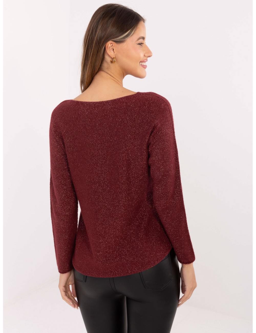 Sweter-IT-SW-0110.84-ciemny bezowy