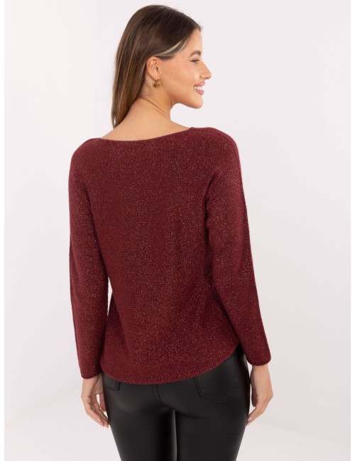 Sweter-IT-SW-0110.84-ciemny bezowy