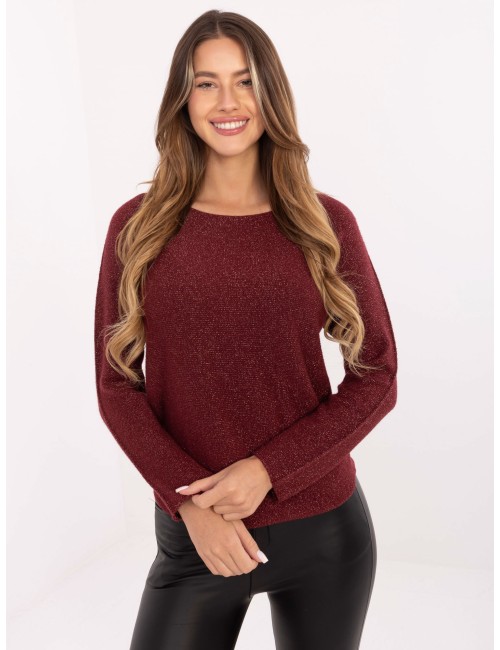 Sweter-IT-SW-0110.84-ciemny bezowy