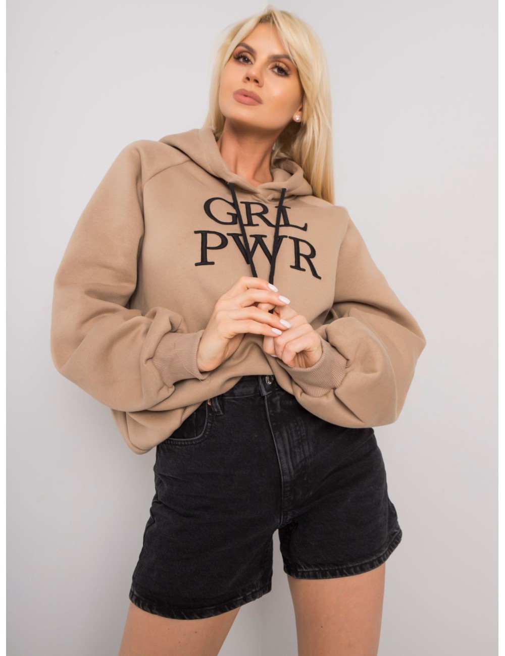 Ocieplana bluza dresowa oversize
