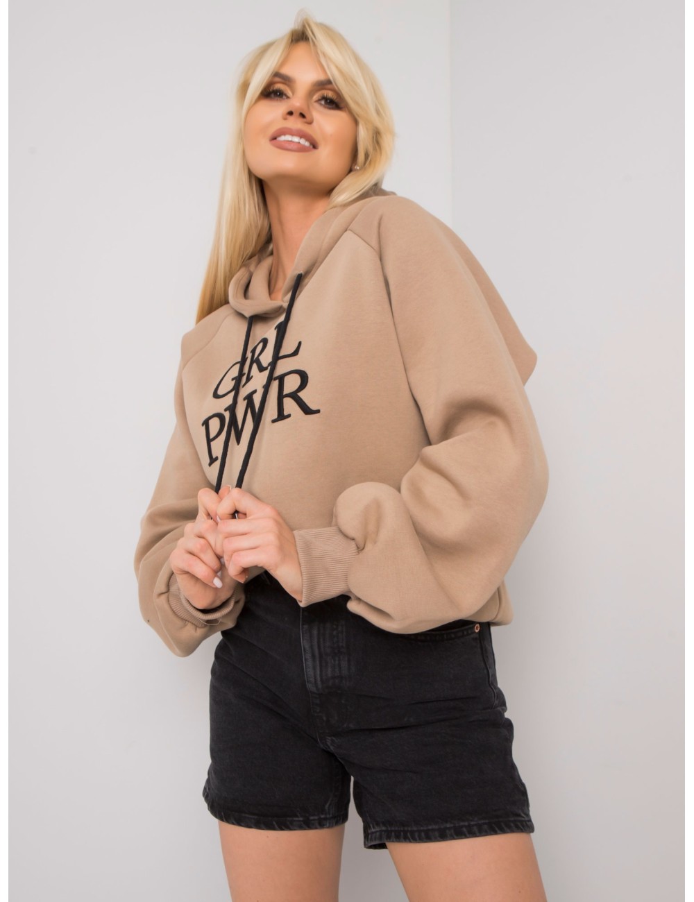 Ocieplana bluza dresowa oversize