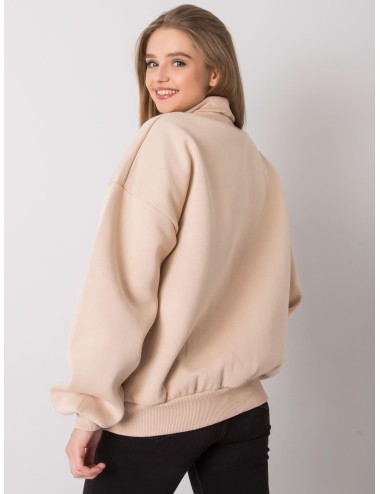 Ocieplana bluza z golfem