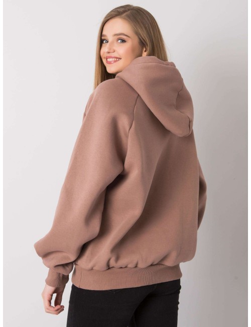 Ocieplana bluza dresowa z kapturem