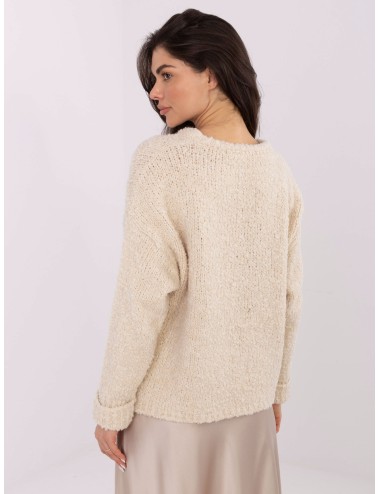 Sweter-MI-SW-WK32601.19-ciemny szary