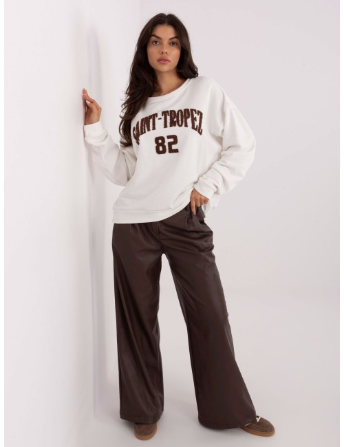 Bluza-MJ-BL-H2477.16-ciemny brązowy