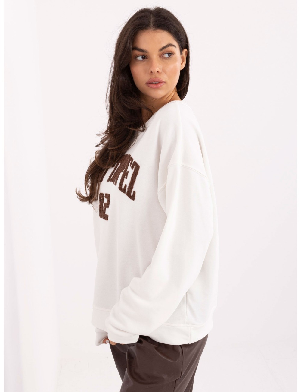 Bluza-MJ-BL-H2477.16-ciemny brązowy