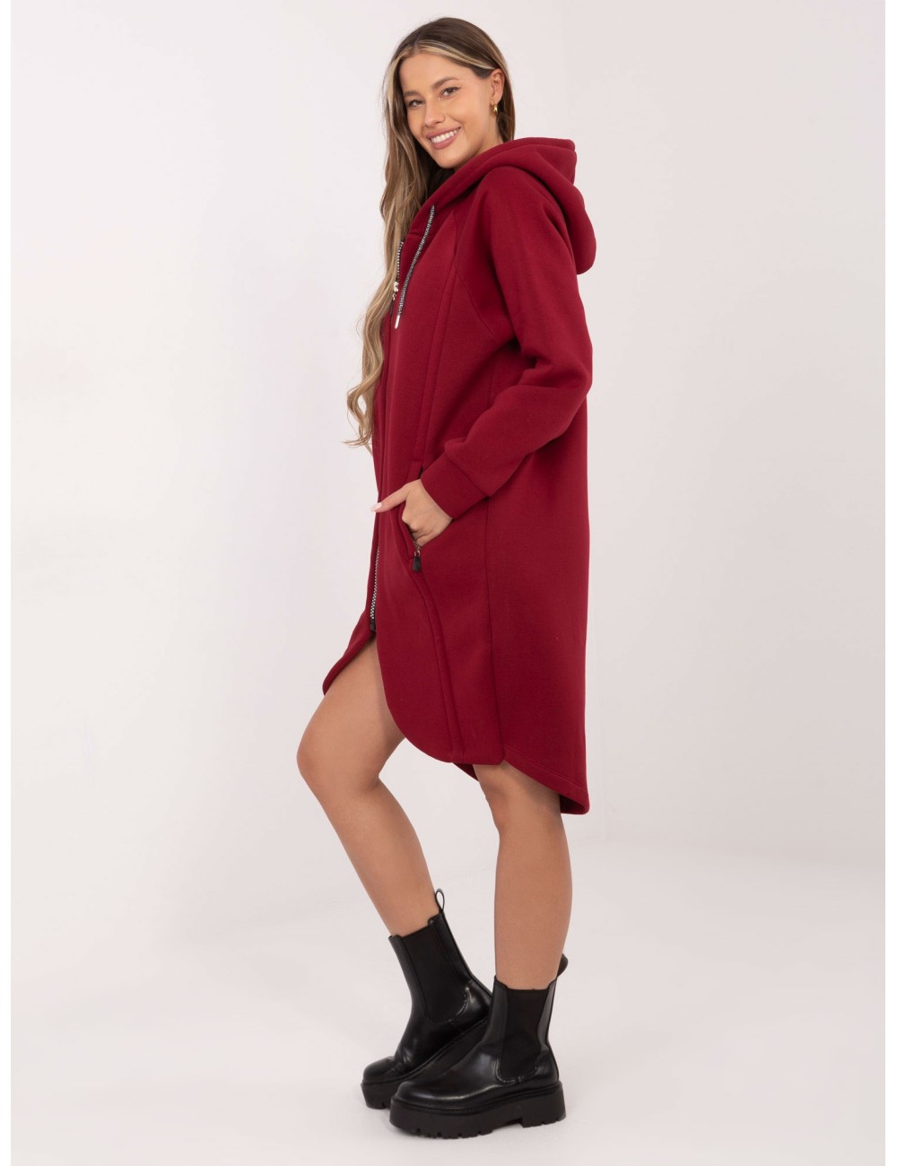 Bluza-RV-BL-A1027.79-ciemny brązowy