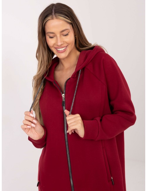 Bluza-RV-BL-A1027.79-ciemny brązowy