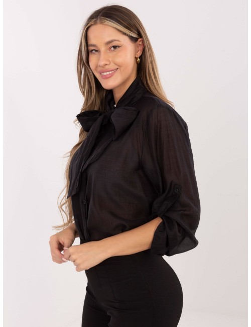 Koszula-IT-KS-28978.22-ciemny brązowy