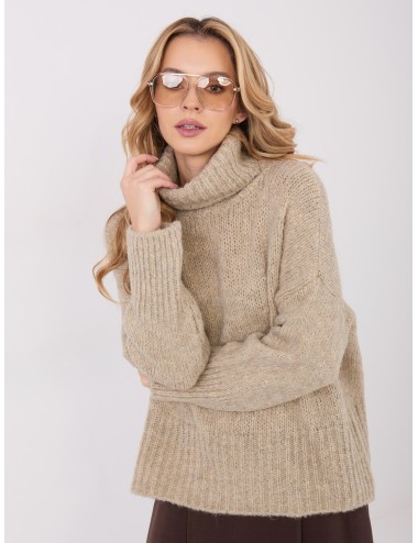 Sweter-CH-SW-72989.68-ciemny brązowy